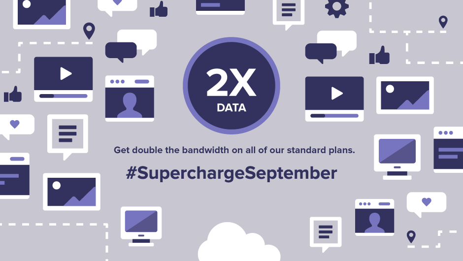 Double Data for Supercharge September
